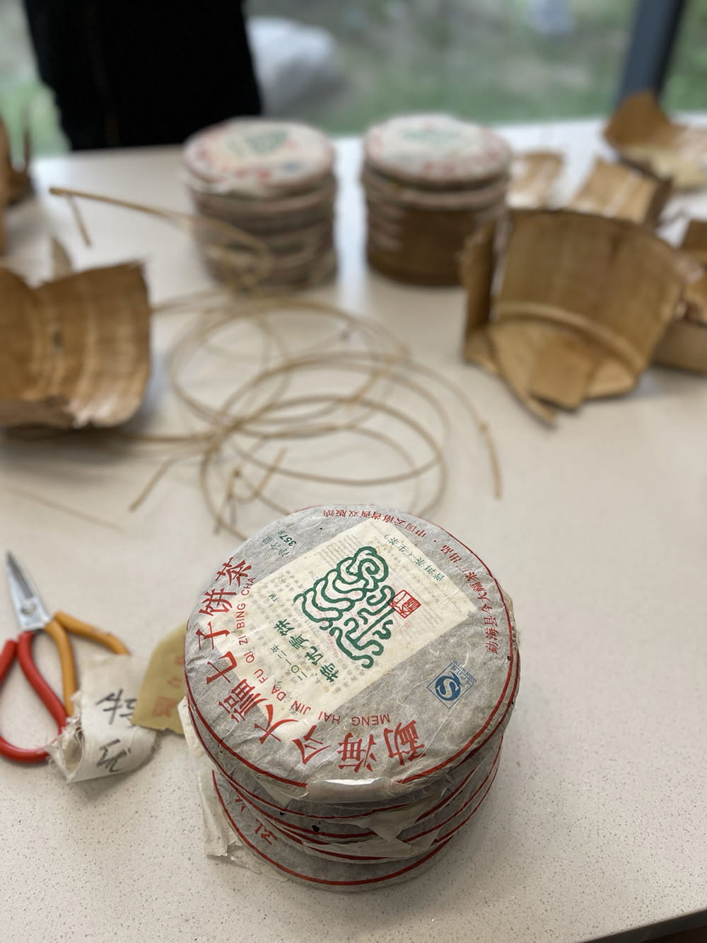 今大福普洱茶2012年特優(yōu)青餅