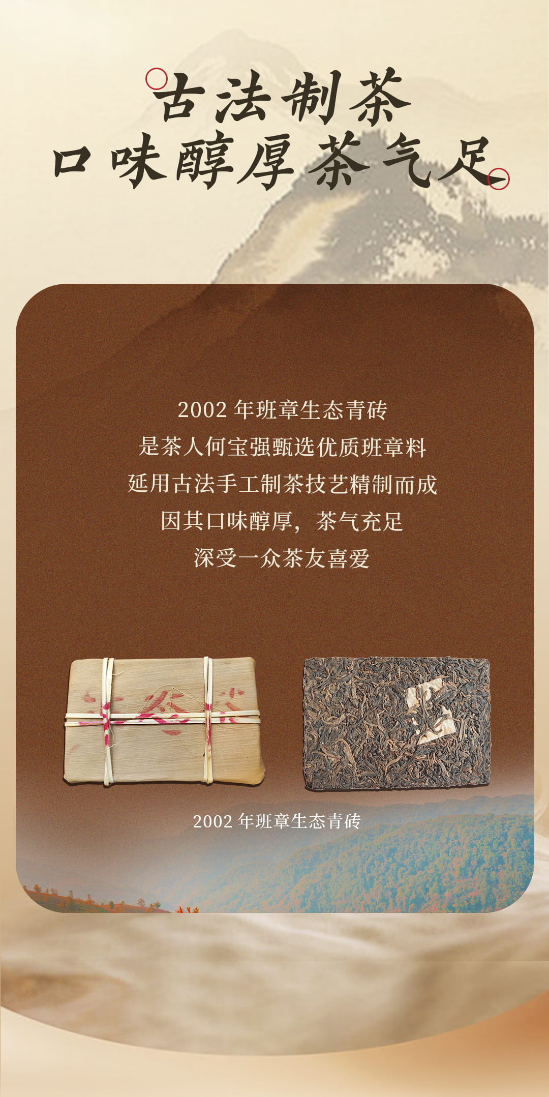 今大福2022年班章喬木生態磚 今大福2022年班章喬木生態磚