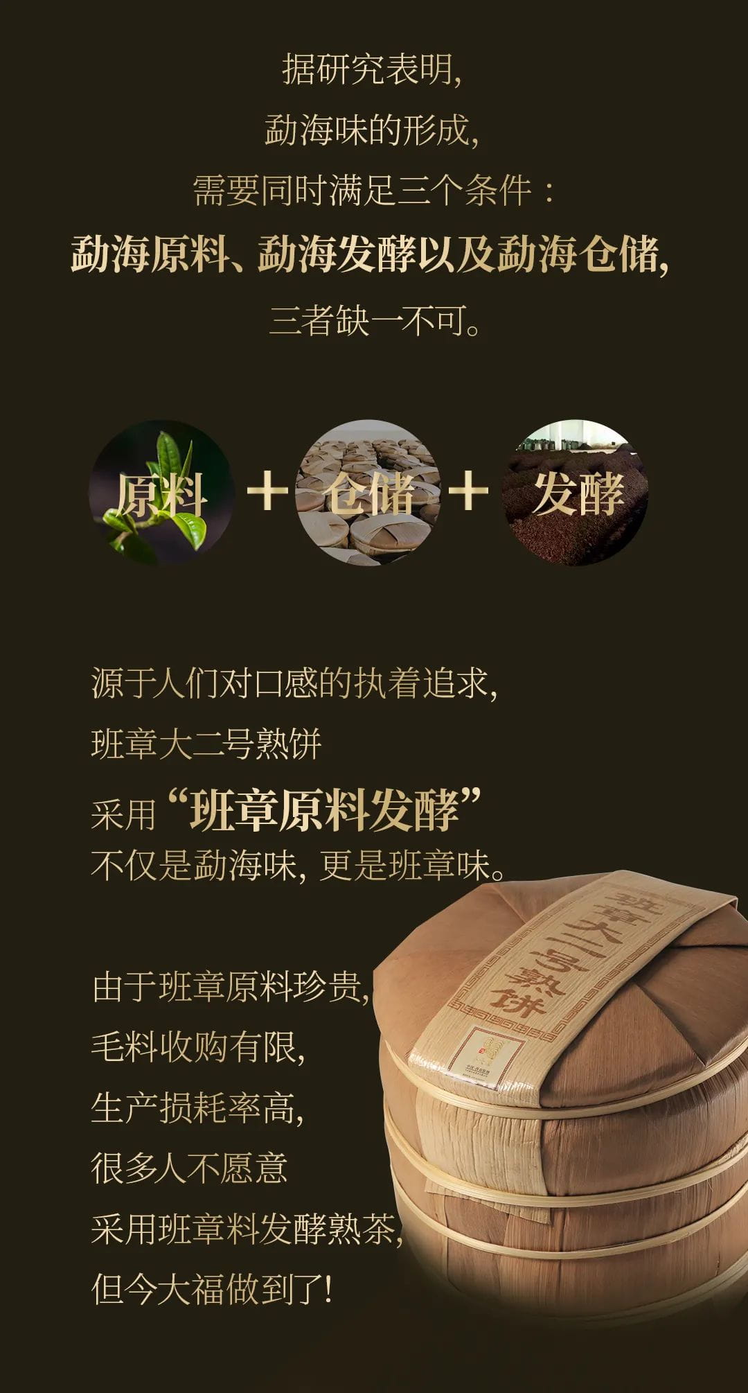 今大福2020年班章大二號熟餅 今大福2020年班章大二號熟餅