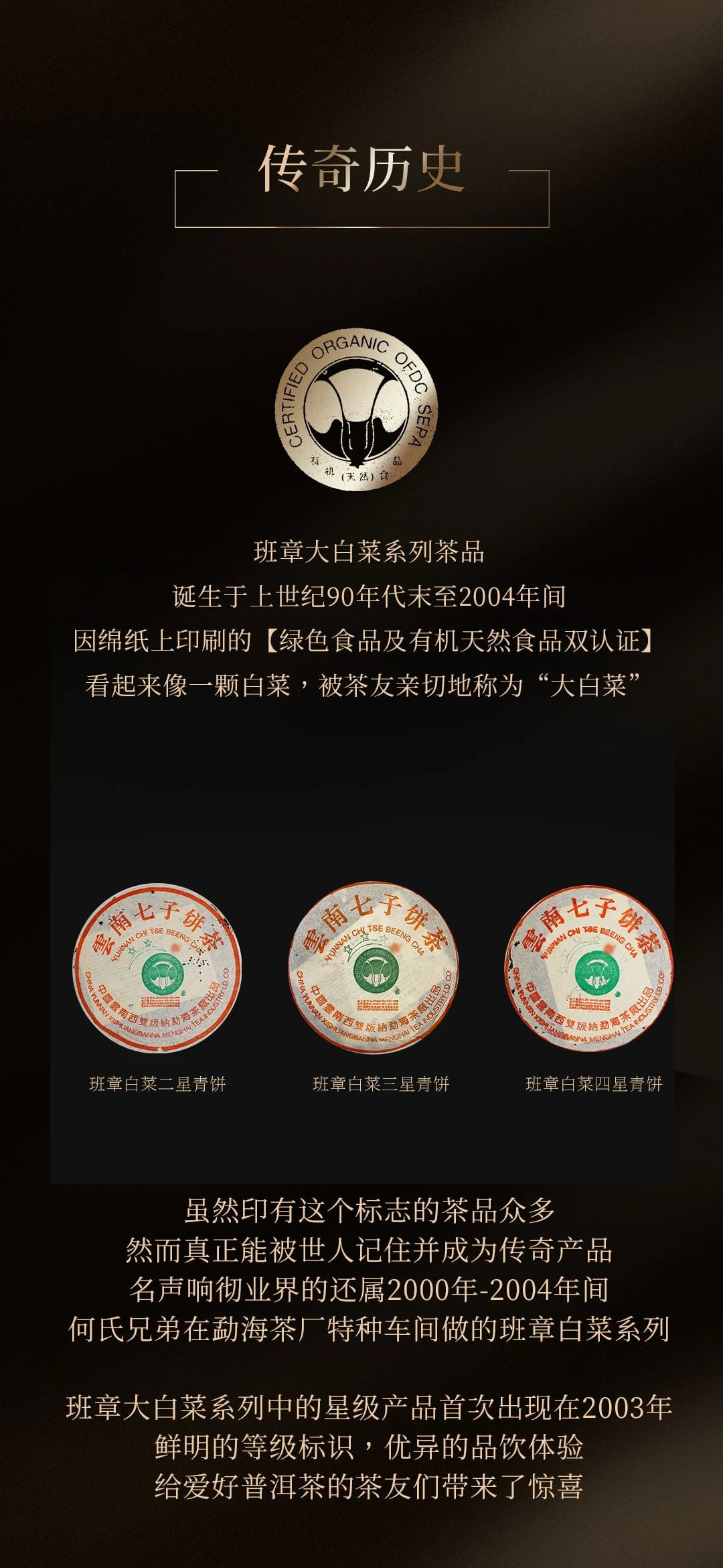 今大福2023年班章五星大白菜青餅 今大福2023年班章五星大白菜青餅